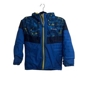 Columbia Lightning Lift II Jacket, Bright Indigo/Bright Indigo Youth Boys Medium
